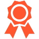 orange sitefinity site of the year icon