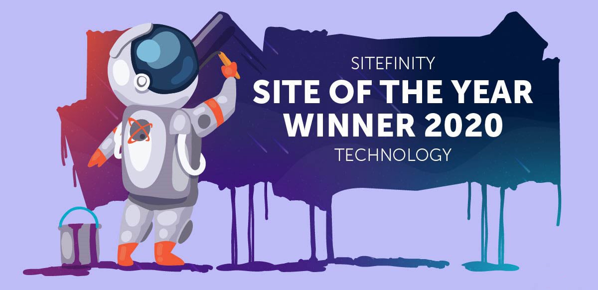 sitefinity site of the year 2020