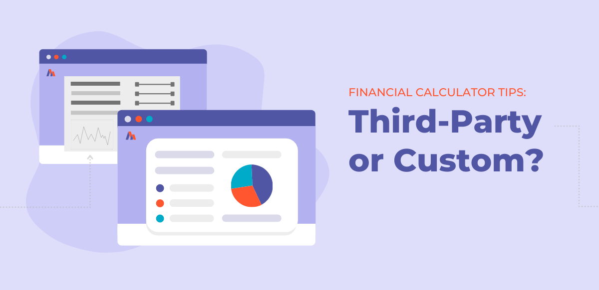 third-party or custom financial calculators on website