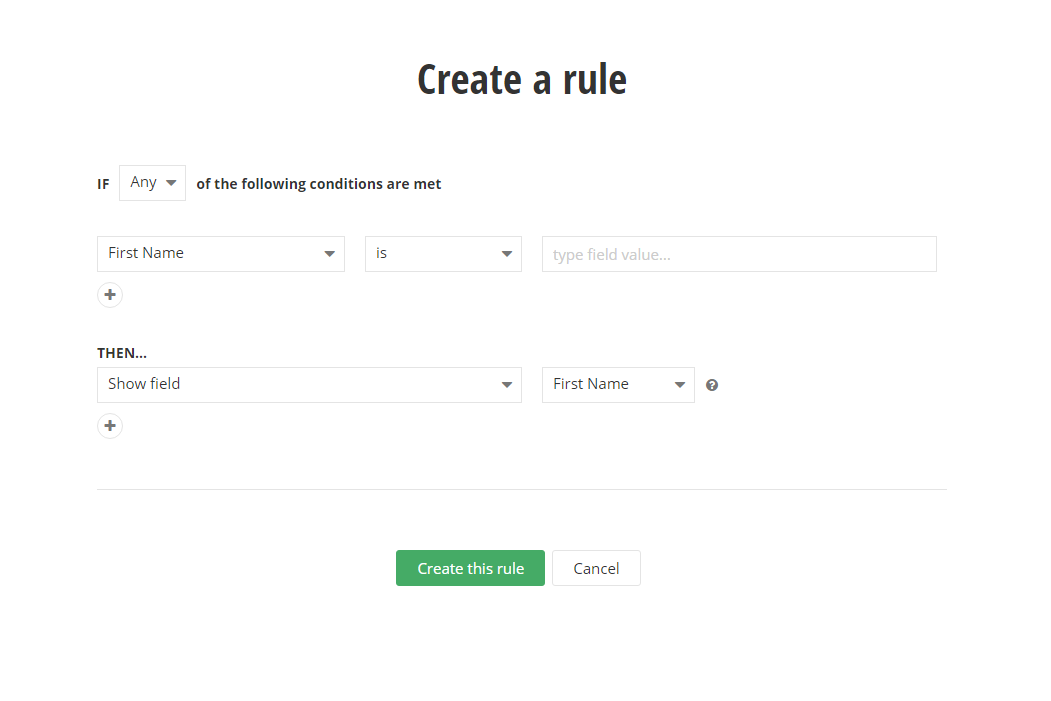 Sitefinity v12 Rule Manager Sitefinity v12 Rule Manager